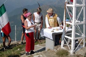 Monte Quinzeina - Celebrazione SS. Messa