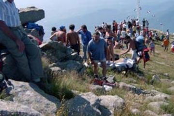 Monte Quinzeina - Pranzo al sacco